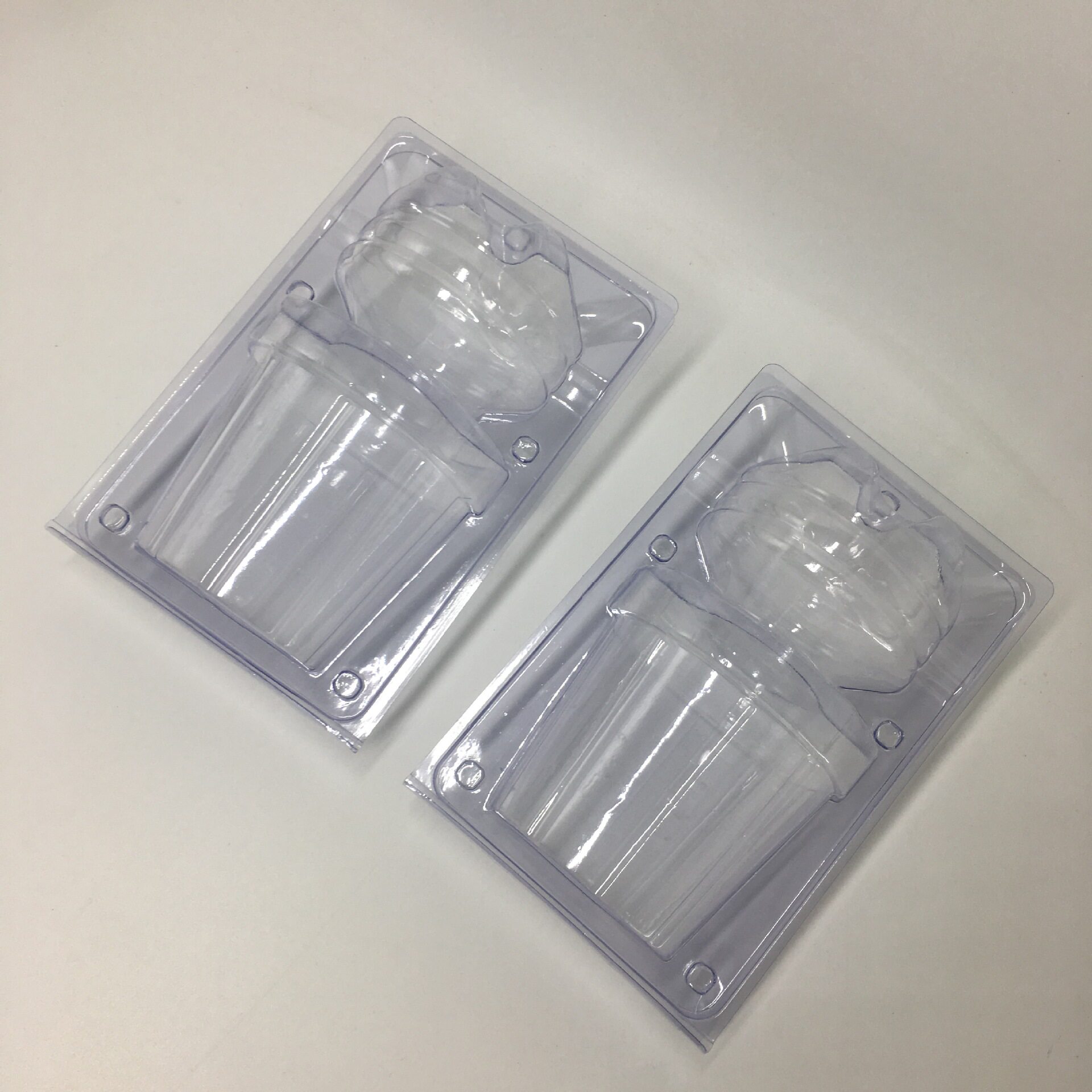 12cm种苗盆栽运输盒 花苗包装保护盒 pvc吸塑打包盒 花盆泡壳
