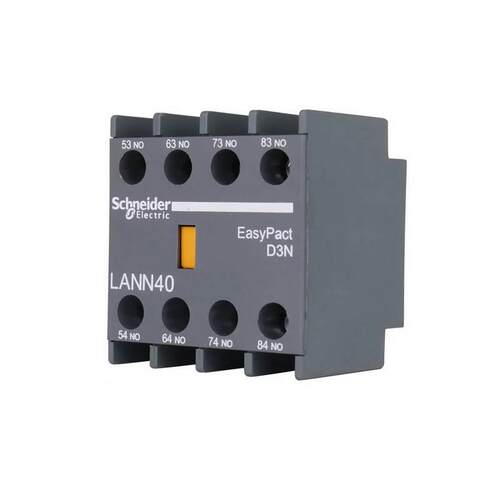 非实价议价议价议价EasyPact D3N LAN辅助触点模块LANN40N瞬时触