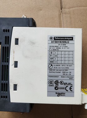 议价施耐德软启动器 ATS01N209LU 非实价议价