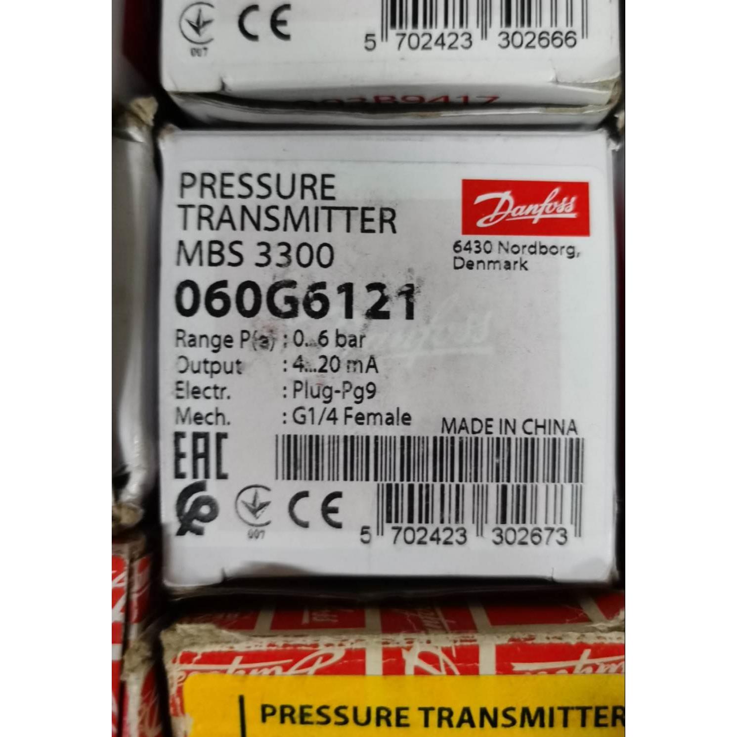 非实价议价议价议价060G6121 Danfoss丹佛斯MBS3300压力传感器 议