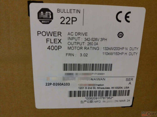 议价全新原厂封装Allen-Bradley     22PD260A103议价