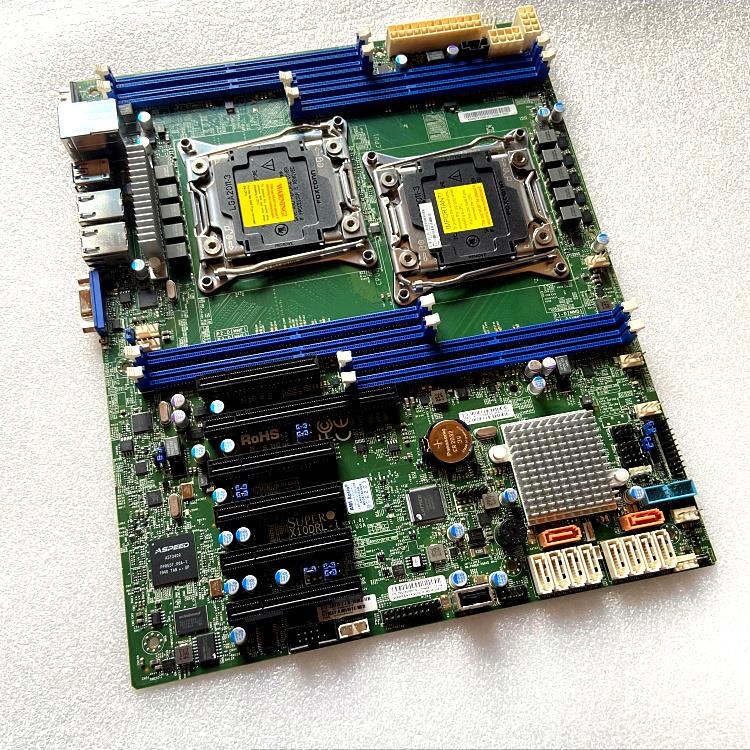 非实价议价议价全新X10DRL-i X99双路服务器DDR4 C612 cpu主板议