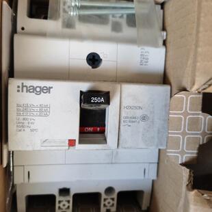 非实价议价议价HAGER 250A议 海格H2X250N塑壳断路器空气开关