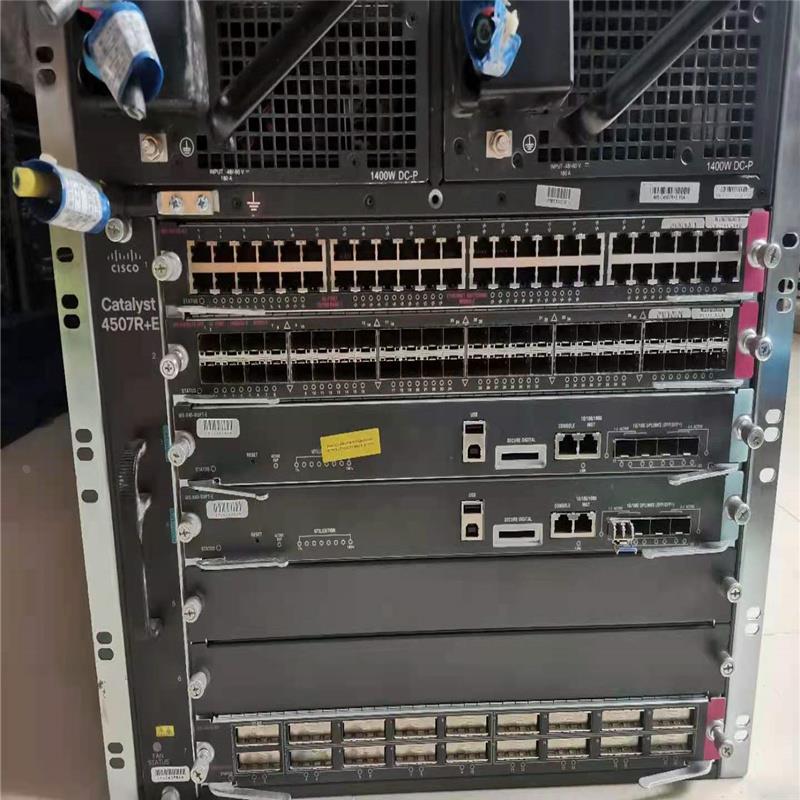 非实价议价议价WS-C4507R+E 模块化扩展7个总插槽四层 企业级交换