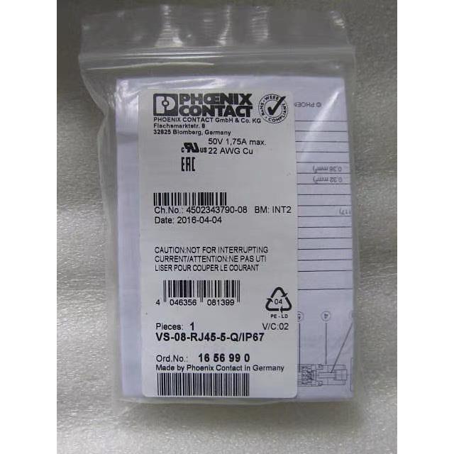 非实价议价议价原装 /Phoenix连接接头 VS-08-RJ45-5-Q/IP67 订 1
