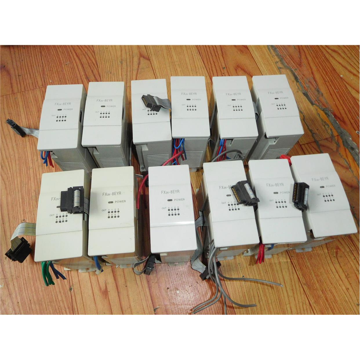 非实价议价议价二手 拆机 原装扩展模块 FX2N-8EYR 实物图询价议