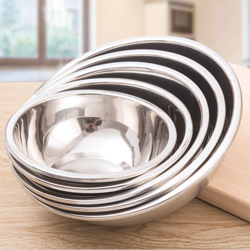 304不锈钢盆洗菜盆厨房家用料理盆汤盆加厚圆形调料和面盆打蛋盆在类目 餐饮具, 餐具, 盆中 - 来自Buy2taobao.com提供专业的淘宝代购服务