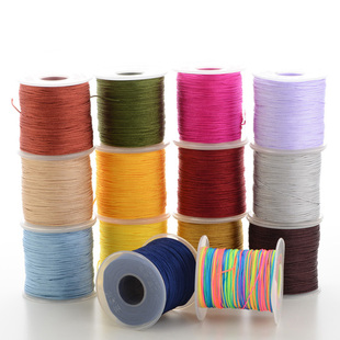 台湾蒲公英72号0.8珠宝线玉线红绳菩提手链串珠中国结diy编织线材