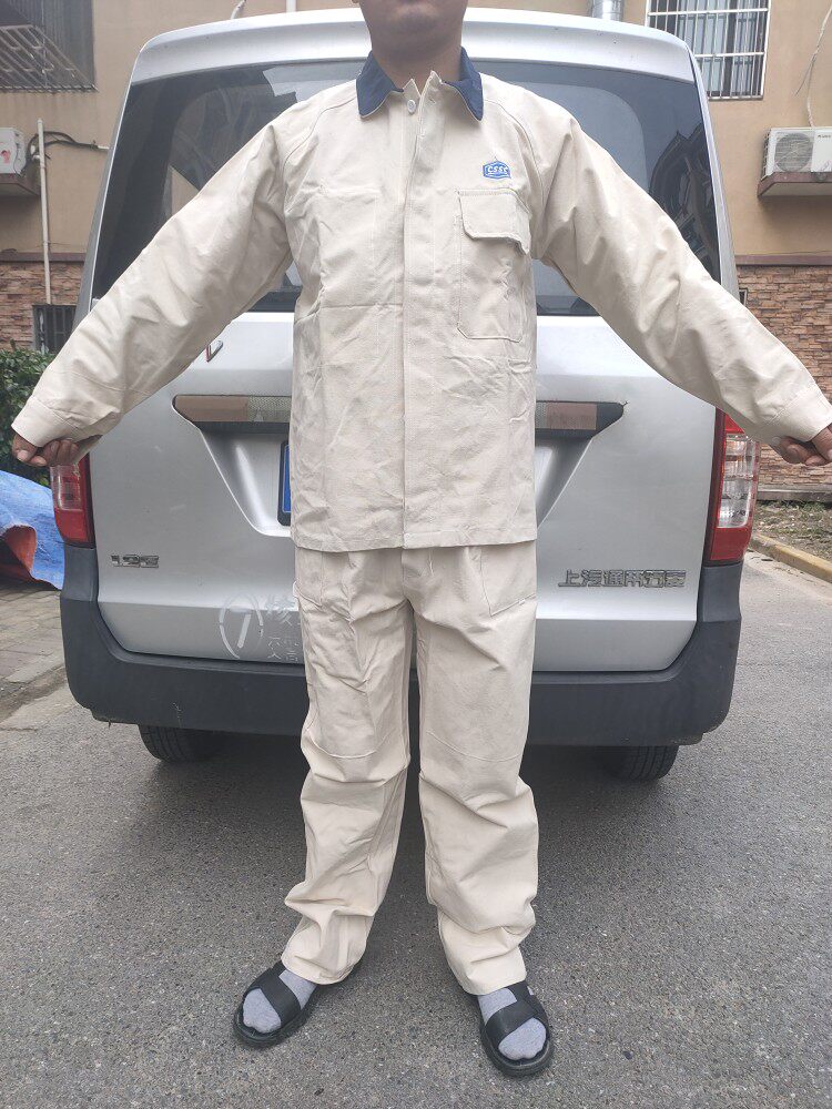 造船厂纯棉工作服阻燃套装