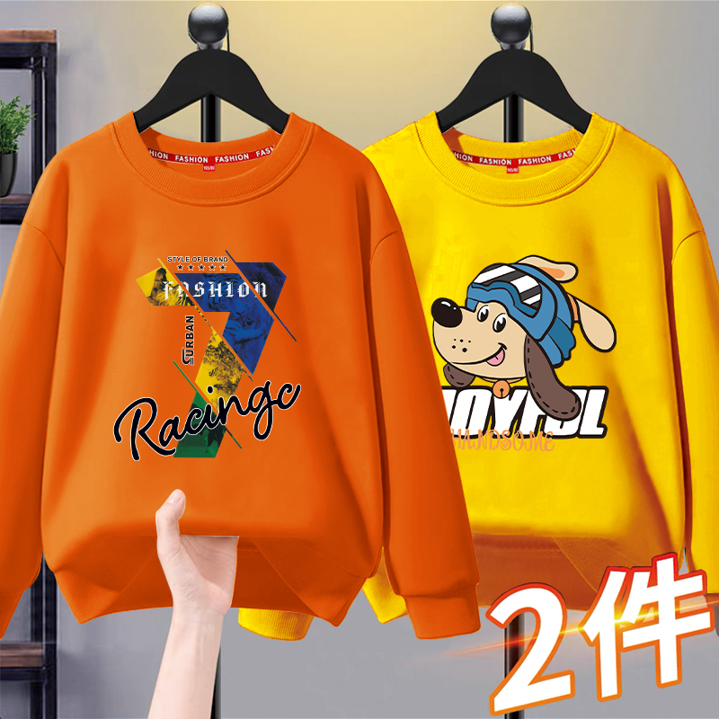 胖童装男童春秋卫衣t恤