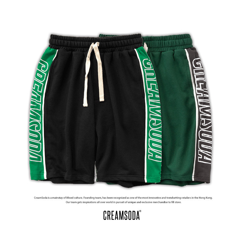 Cream SODA summer New products man Mosaic pure cotton shorts Casual pants Korean Edition motion Five point pants Beach pantsin the Men's clothing, Casual pants  category - from Buy2taobao.com to provide professional Taobao agent buy service