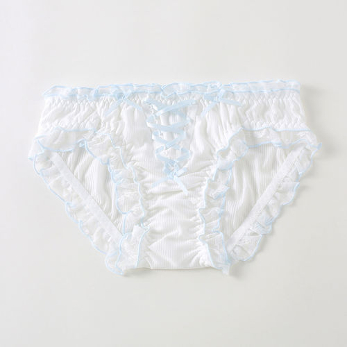 轻薄冰丝可爱风少女泡泡内裤