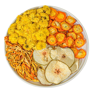 陈皮雪梨金桔茶水果茶网红冲饮品冻干金桔秋冬热饮冲泡茶独立包装