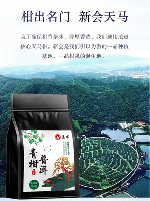 青柑普洱茶东方某叶平替茶包冷泡茶搭茉莉绿茶云南普洱茶袋泡茶叶