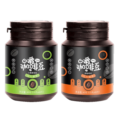 即食可嚼犯困提神咖啡糖