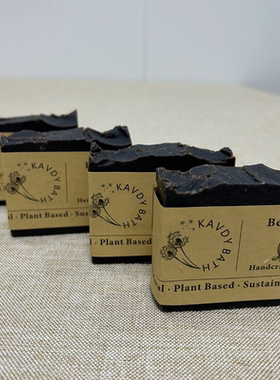 紫草黑糖洗发皂 山茶油荷荷巴油尤加利 洁面沐浴通用冷制手工皂