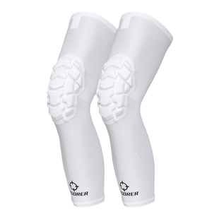 准者篮球护膝长款防撞专业足球跑步成人装备运动膝盖护具男女护腿