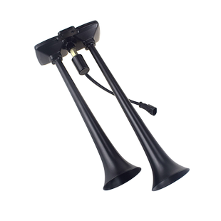 哈德利喇叭12v24v货车汽车大巴改装汽笛防水高音双音真人语音喇叭