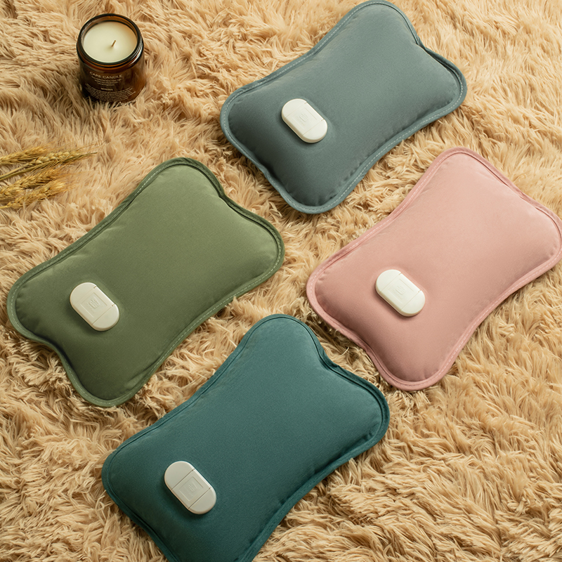 米尼热水袋充电式暖水袋暖宝宝防爆暖手宝电热宝毛绒女生热敷肚子