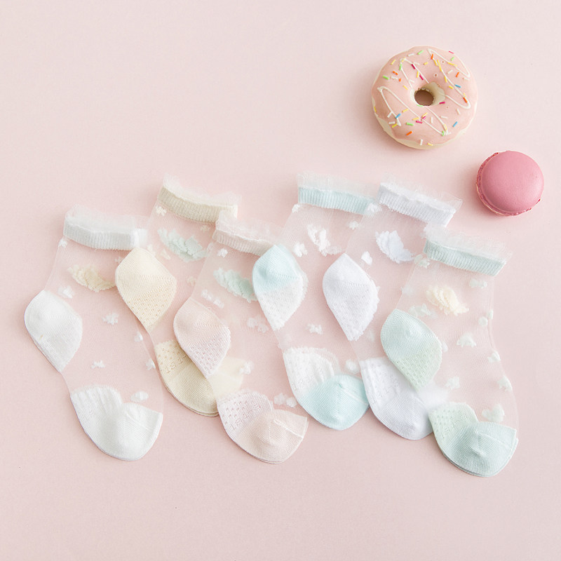 children Crystal socks summer Thin section girl crystal Silk stockings 3-15 baby princess Lace stockings Socksin the Children/Baby/Family fitted , Children's socks( 0-16 Years)  category - from Buy2taobao.com to provide professional Taobao agent buy service