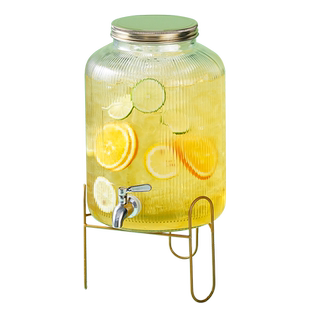 啤酒桶玻璃泡酒瓶调酒酒桶饮料可乐桶容器带龙头水果茶桶罐果汁桶