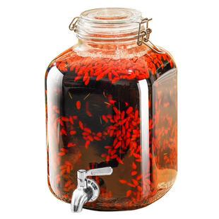 泡酒玻璃瓶高档密封酒坛子鹿茸人参储药酒专用瓶装酒容器空瓶酒罐