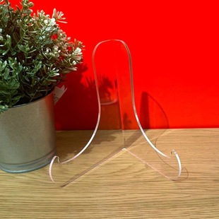 证书照片画框托支撑玻璃相架摆件装饰亚克力相框支架摆台底座托架