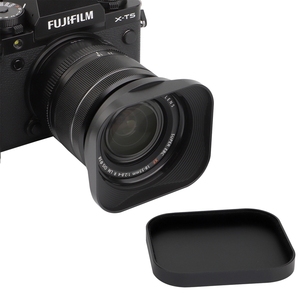 号歌卡口方形金属遮光罩适用富士XF16-50mm F2.8-4.8 R LM WR镜头