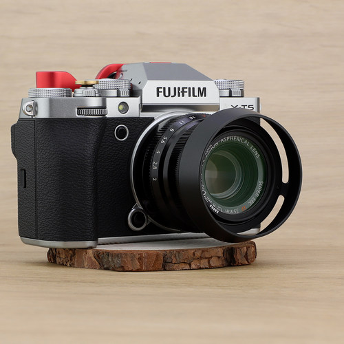 号歌 富士XF 35 F2 遮光罩 XF 23mm f/2 R WR龙镜头XT20 XT2配件
