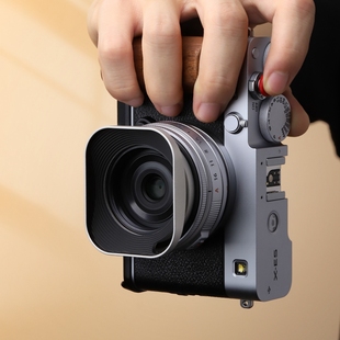 F2.8 WR镜头方形金属配件 2.8遮光罩适用于富士XF23mm 号歌XF23