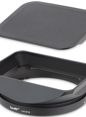 号歌 遮光罩 富士 XF16-80mm F4 R OIS 镜头 16-80/F4 方形遮光罩