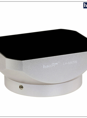 号歌 方形遮光罩 适奥林巴斯PENF12mm/F2.0 12/2镜头 替代LH-48