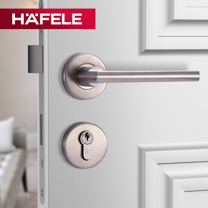 海福乐德国hafele拉丝机械门锁