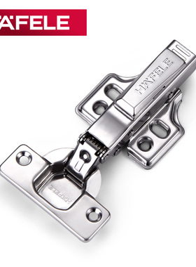 德国海福乐HAFELE橱柜门弹簧合页阻尼304不锈钢衣柜静音缓冲铰链