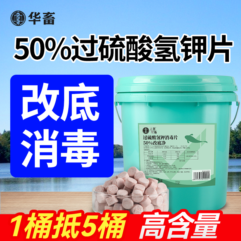 50%高含量改底消毒华畜可用250亩