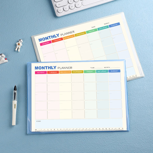 锦兔英文版大班月计划表