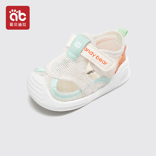 宝宝凉鞋夏季学步鞋网眼机能鞋子