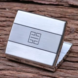 Kuboy Rubao 20, наполненная портативной сигаретной коробкой мужская супер -тонкая креативная анти -распределенная металлическая железная сигаретная коробка гравюр