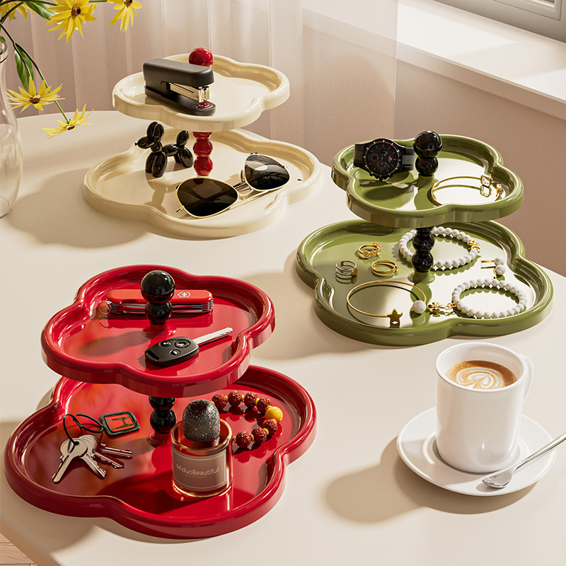 玄关钥匙收纳摆件轻奢高级感