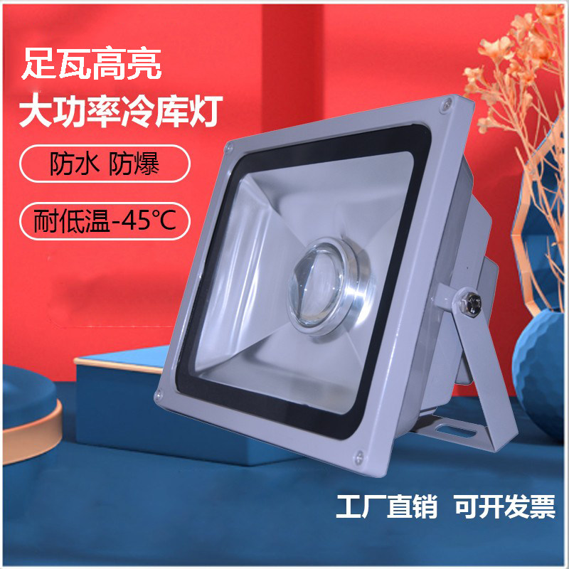 冷库低温led投光灯大功率灯珠50瓦超亮食品厂防水&防爆led投光灯,家装灯饰光源,其它灯具灯饰,淘宝优惠券,粉丝福利购,淘宝优惠卷