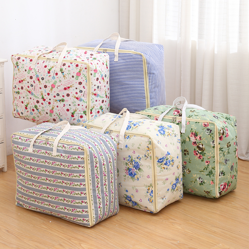 棉麻搬家袋装整理加厚防水手提包