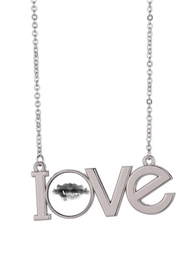 奥地利维也纳地标水墨城市 爱LOVE项链吊坠珠宝饰品