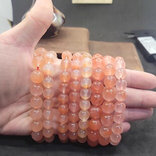 南红手串玉佩项链天然冰飘樱桃红保山川料长链手工饰品串珠配件