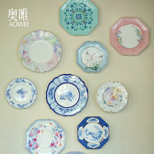 高颜值西餐盘水果蛋糕点心盘 奥唯景德镇陶瓷盘子菜盘家用2025新款
