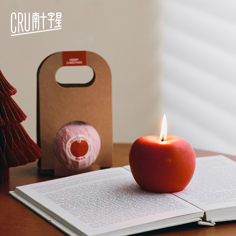 南十字星 苹果香薰蜡烛圣诞节平安夜装饰客厅摆件圣诞礼物送女生