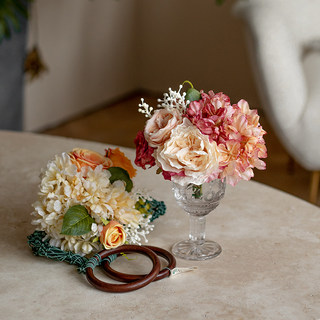 南十字星 欧式仿真花客厅花艺摆件假花花束餐桌干花装饰摆设 花语