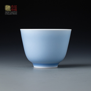 景德镇手工功夫茶具茶杯主人杯单杯陶瓷品茗杯茶盏大号高温瓷杯子