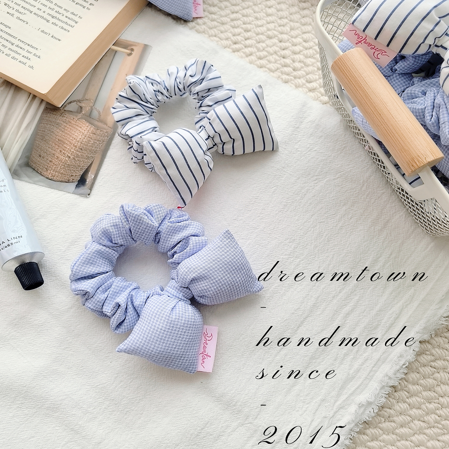 原创自制小枕头发圈肠圈