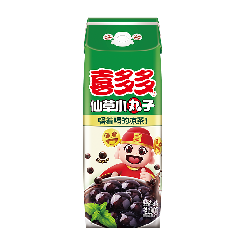【李佳琦直播间】喜多多仙草小丸子凉茶植物饮料
