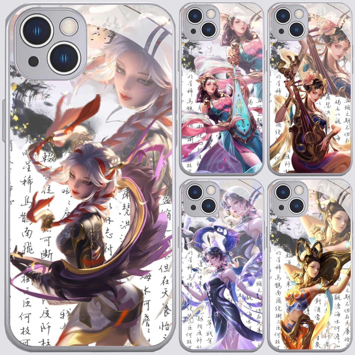 王者杨玉环游戏金属漆玻璃手机壳适用苹果17华为荣耀500全包OPPO小米17红米k90一加ACE6保护vivoiqoo15/neo11